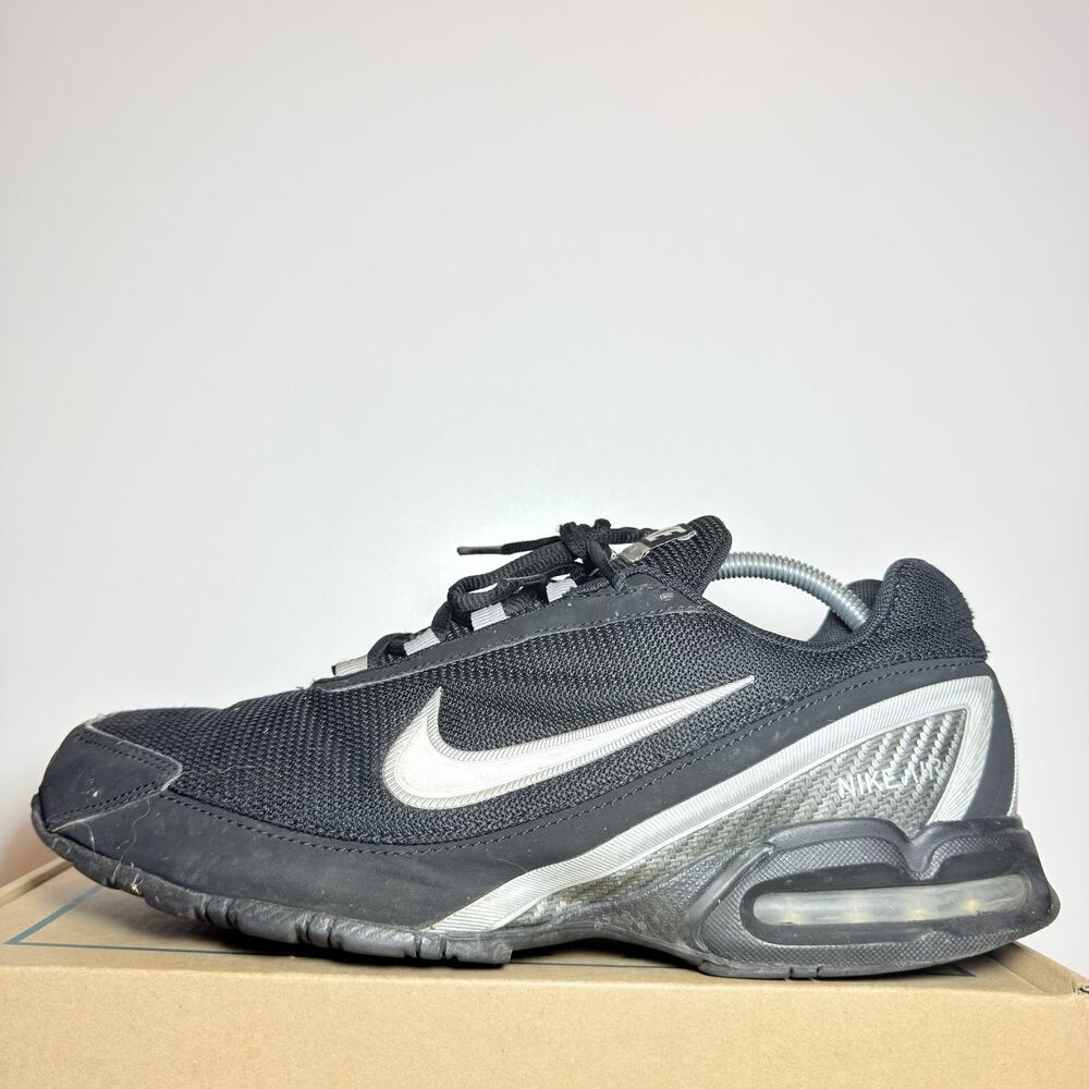 Nike Air Max Torch 3 Black Silver Men Sz 11 Running Shoes Sneaker Gym Athletic